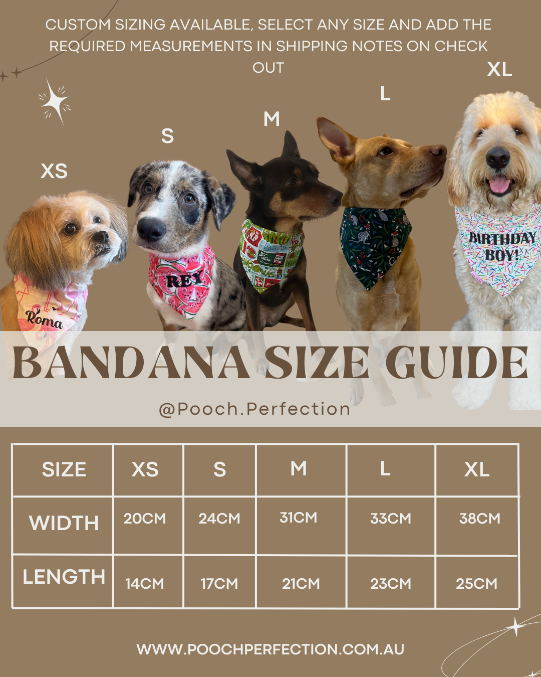 Snowman Personalised Dog Bandana