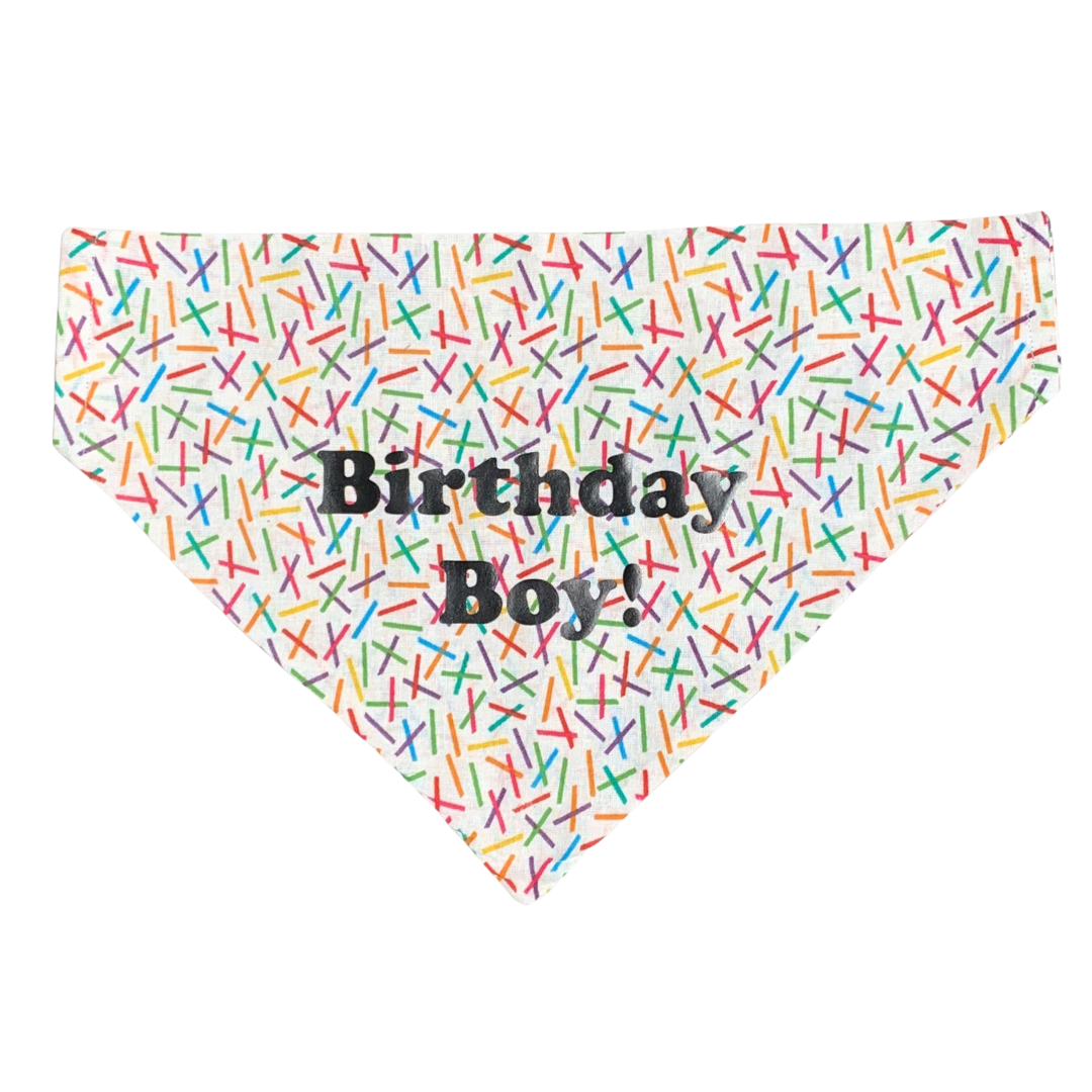 BIRTHDAY BANDANA!