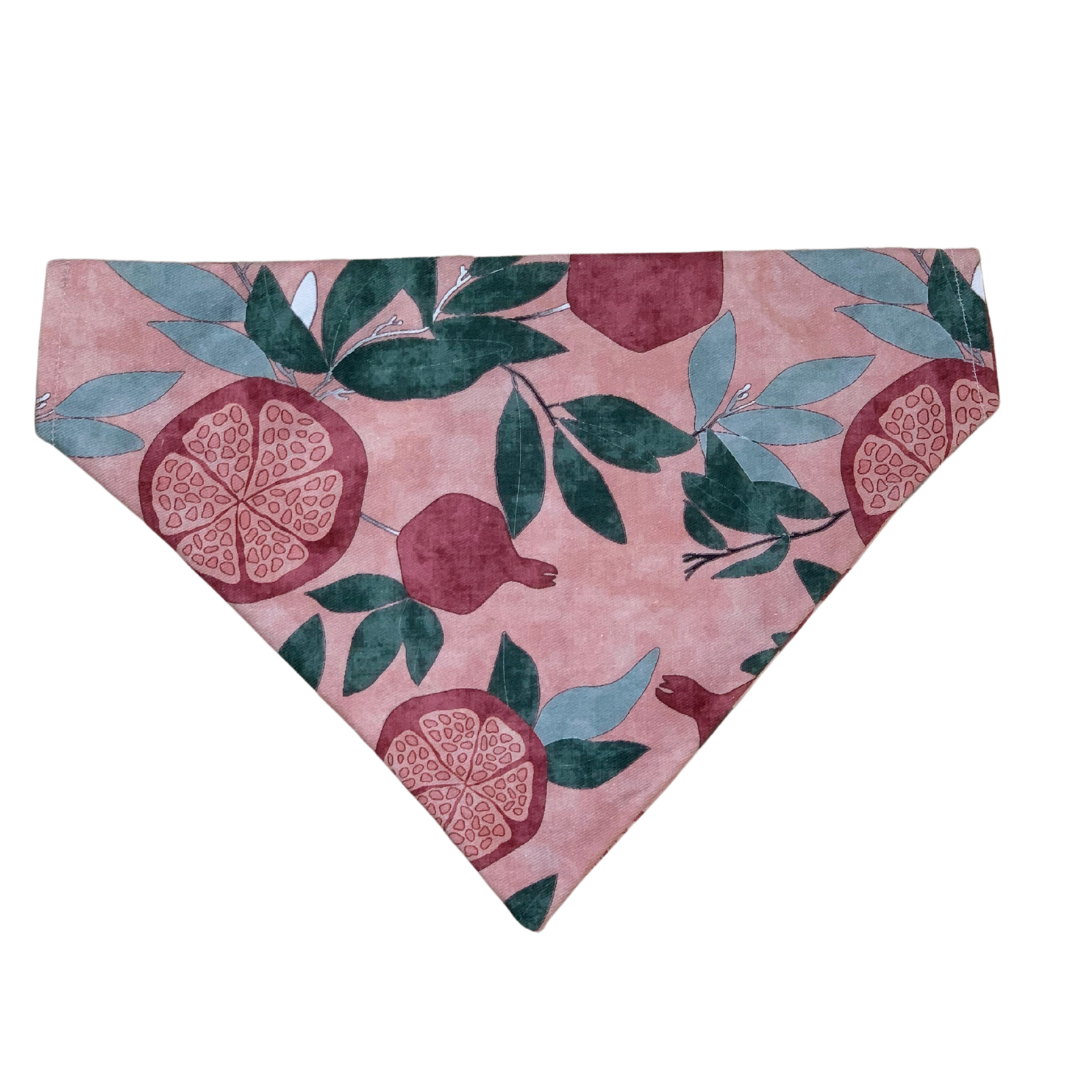 Pomegranate Dog Bandana
