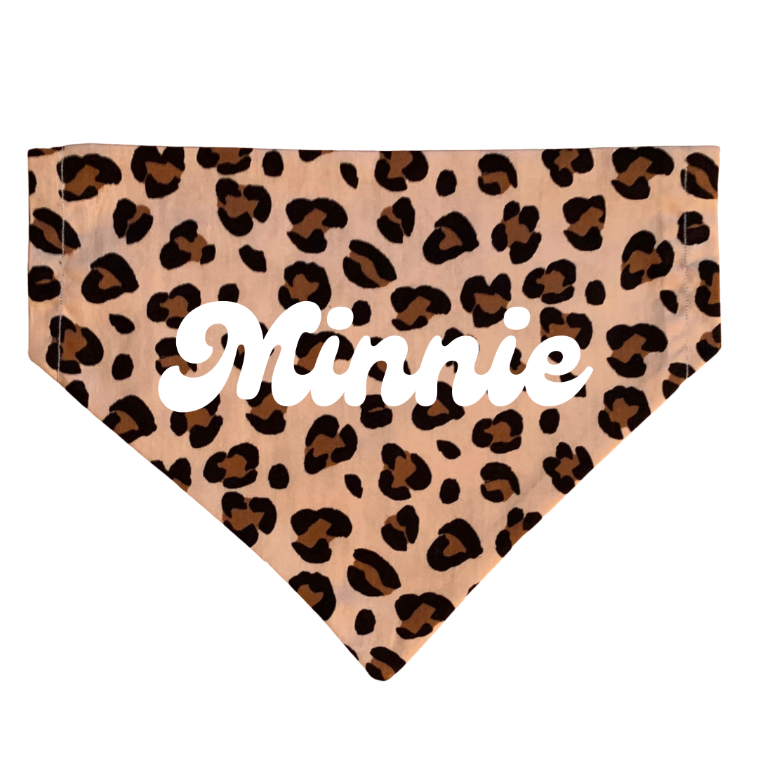 WILD ONE Animal Print Dog Bandana