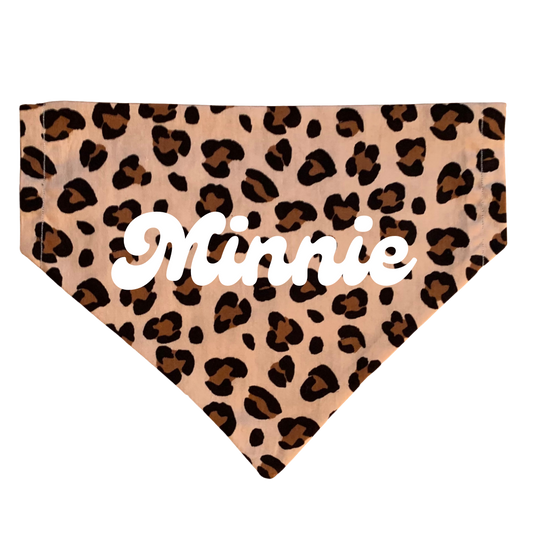 WILD ONE Animal Print Dog Bandana